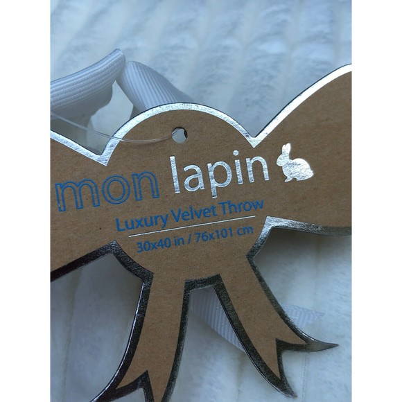 Mon Lapin Other New Mon Lapin Baby Blanket Luxury Plush Sherpa